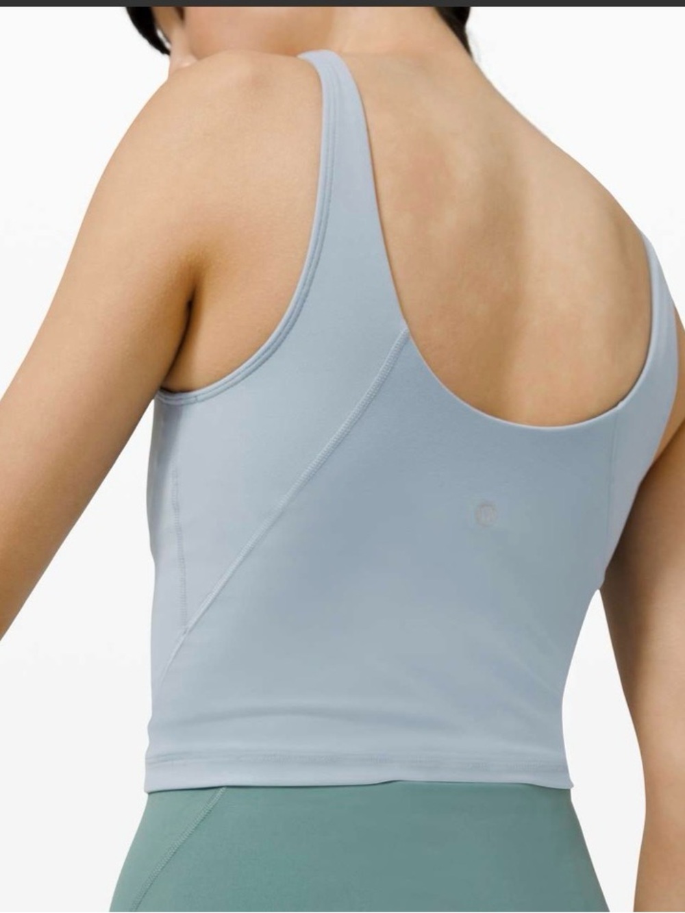 🍋🍋Lululemon Align Tank Top
Chambray blue/grey V-Neck Crop Tank Top, sz 2, guc - Picture 3 of 9